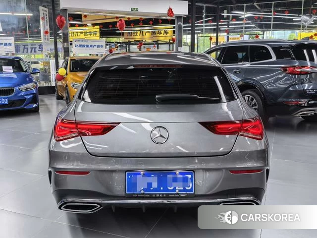 Mercedes-Benz CLA (import) 2021 Серебристо-серый из Китая, фото 4