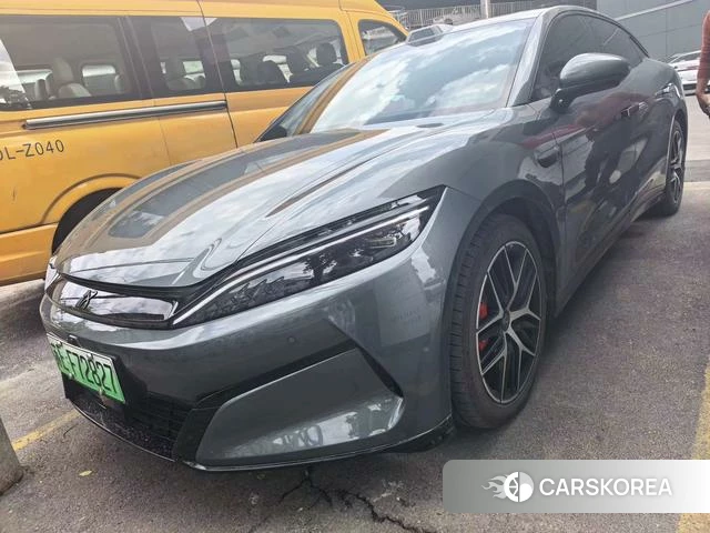 BYD Han L DM 2025 Темно-серый из Китая, фото 4