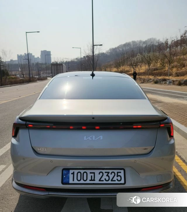 Kia The New K8 Hybrid 2024 Серебряный из Кореи, фото 4