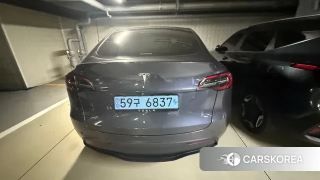 Tesla Model Y 2023 Серый из Кореи, фото 4