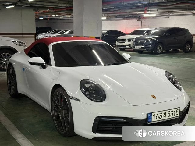 Porsche 911(992) 2021 Белый из Кореи, фото 5