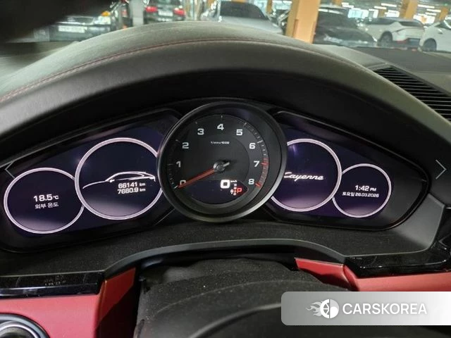 Porsche Cayenne (PO536) 2021 Серебристо-серый из Кореи, фото 4