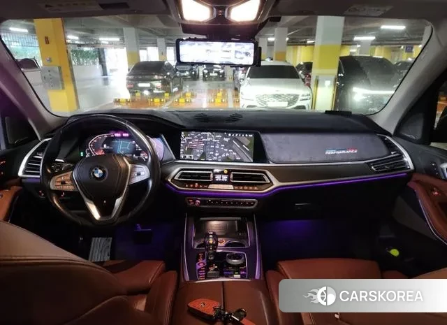 BMW X7 (G07) 2020 Черный из Кореи, фото 4