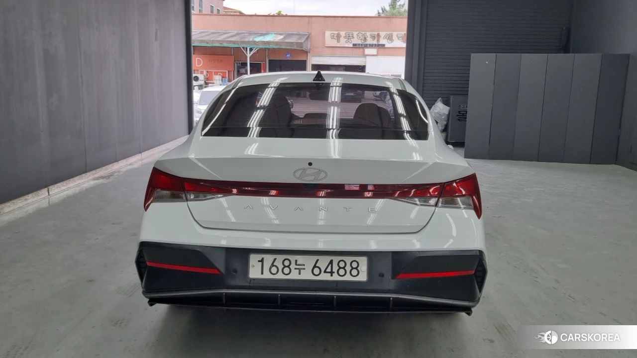 Hyundai The New Avante (CN7) 2024 Белый из Кореи, фото 4