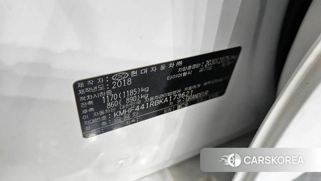 Hyundai Grandeur IG id 4203900 из Кореи 35