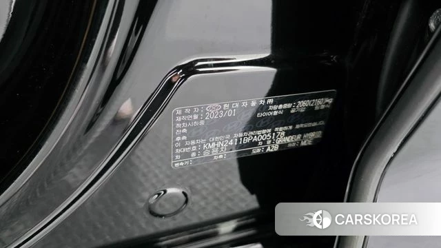 Hyundai Grandeur Hybrid (GN7) id 4315900 из Кореи 36