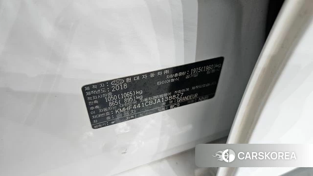 Hyundai Grandeur IG id 4203987 из Кореи 38