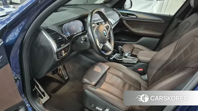 BMW X3 (G01) 2021 Синий из Кореи, фото 6