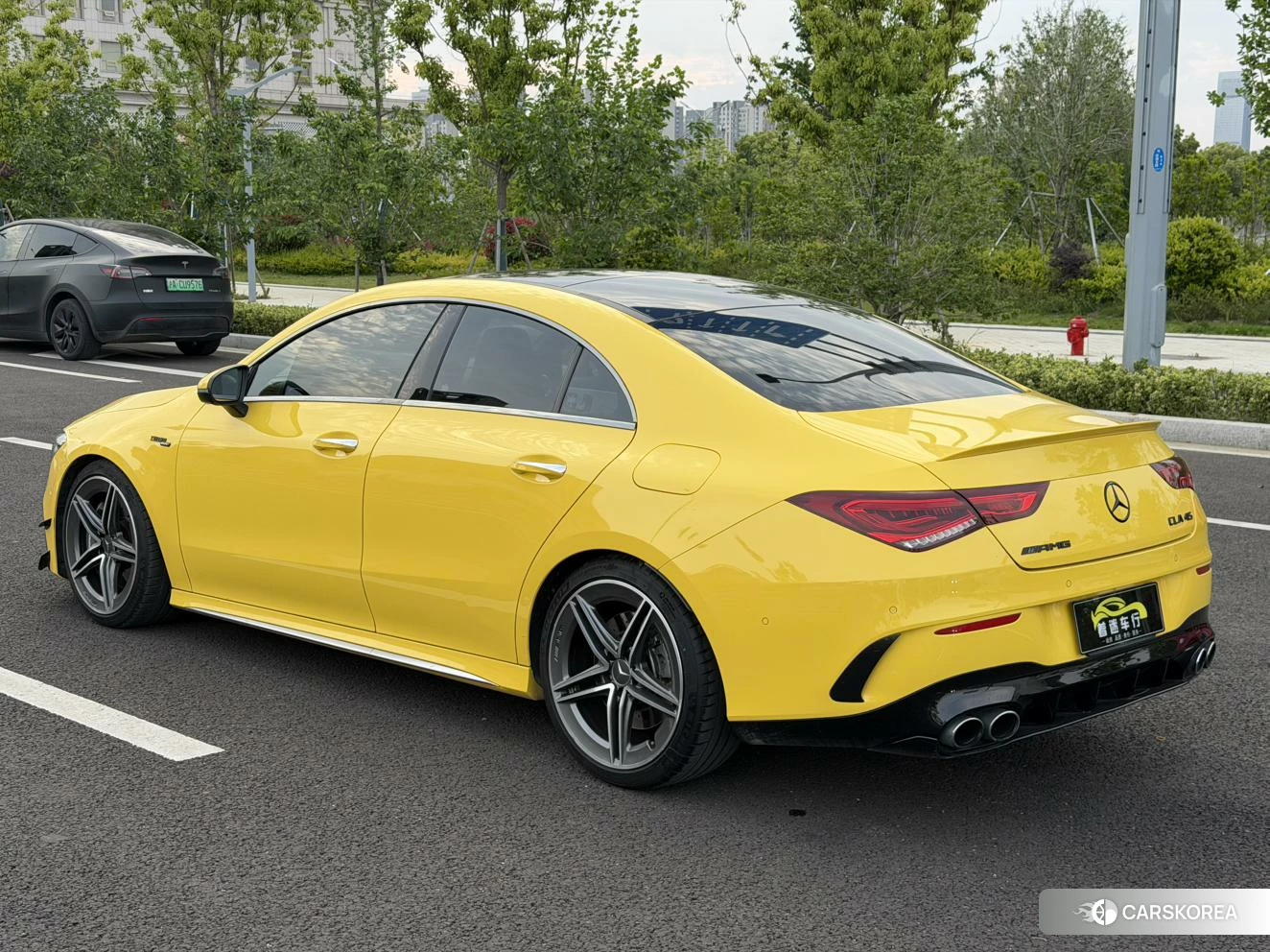 Mercedes-Benz CLA AMG 2022 Желтый из Китая, фото 5