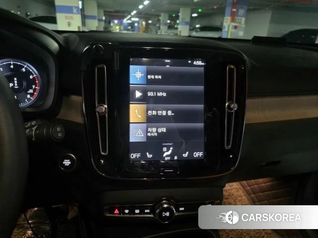 Volvo XC40 2022 Черный из Кореи, фото 5