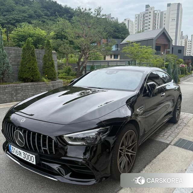 Mercedes-Benz AMG GT 2021 Черный из Кореи, фото 5