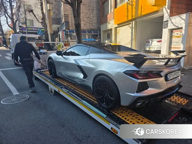 Chevrolet Corvette 2021 Черный из Кореи, фото 5