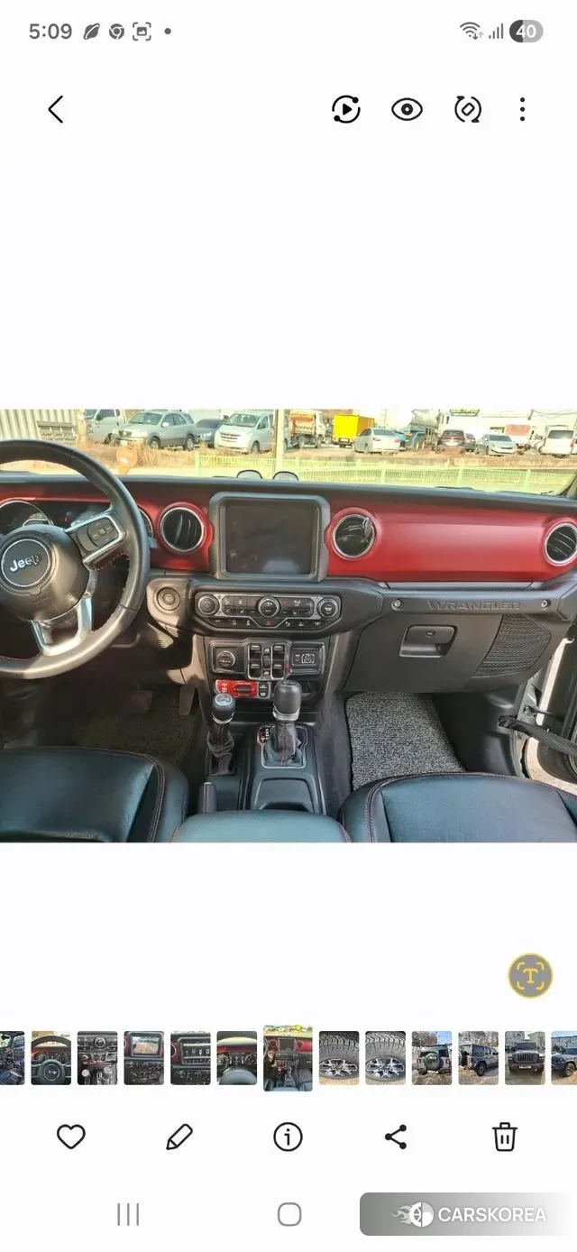 Jeep Wrangler (JL) id 3620286 из Кореи 9