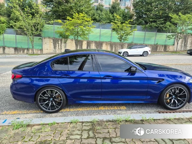 BMW M5 (F90) 2021 Синий из Кореи, фото 5