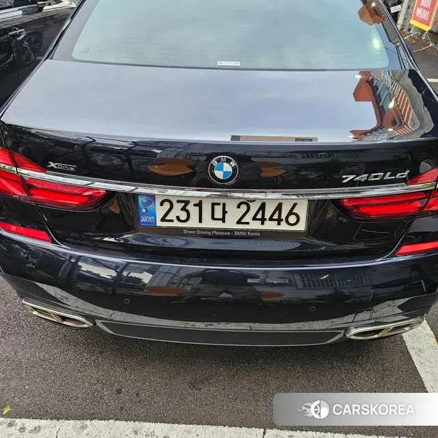BMW 7 Series (G11) 2018 Черный из Кореи, фото 5