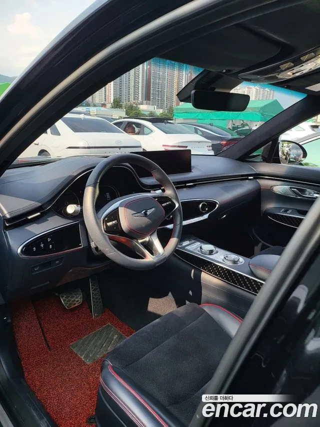 Genesis GV70 2021 Черный из Кореи, фото 5