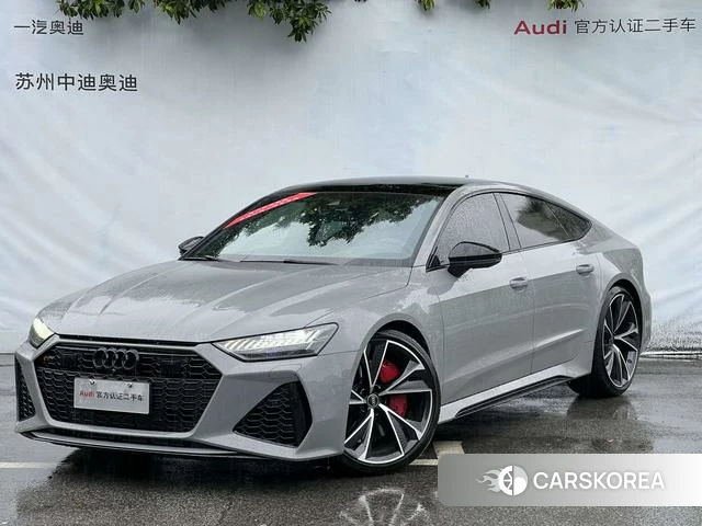 Audi RS 7 2024 Серебристо-серый из Китая, фото 5