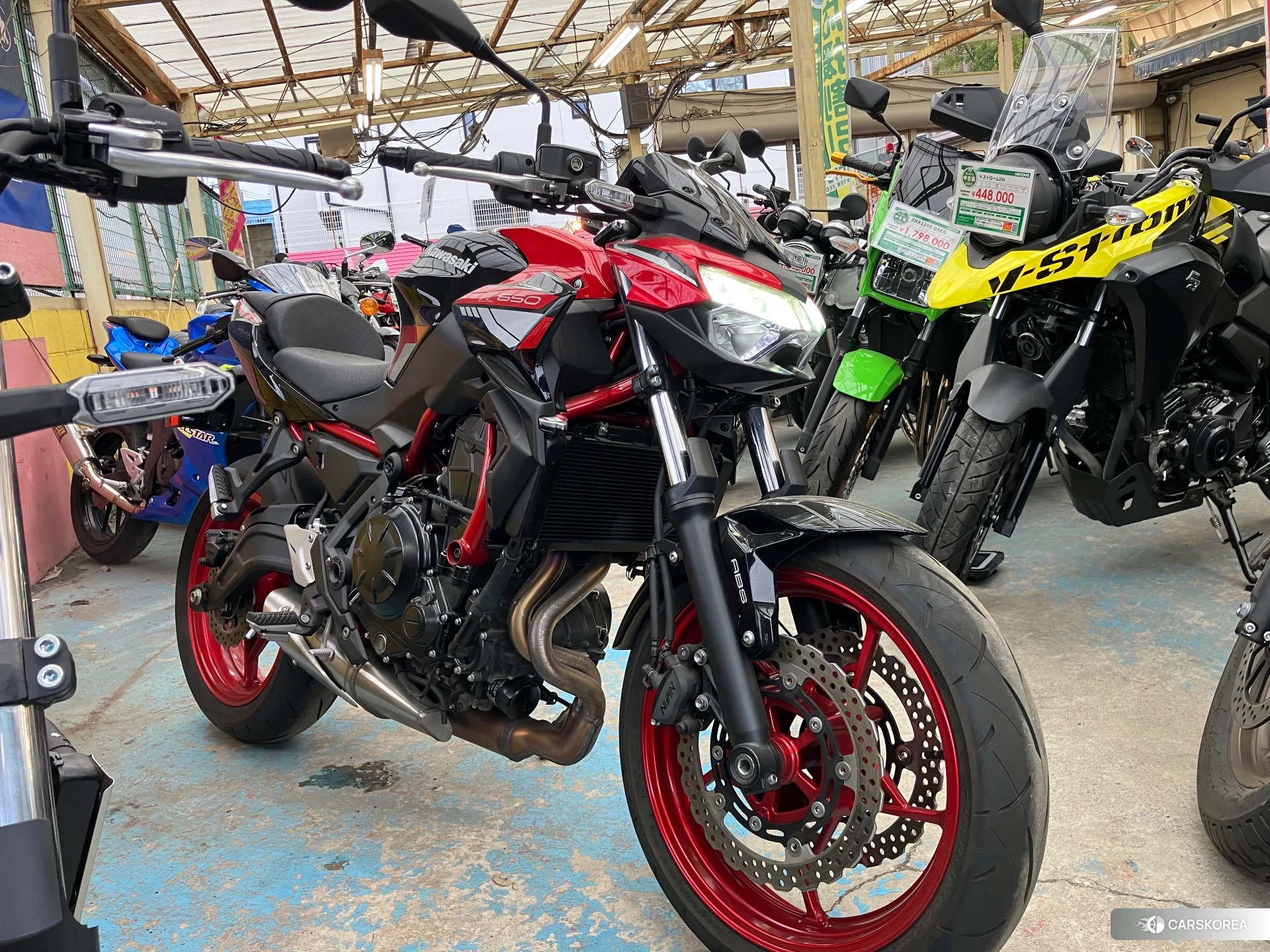 Проданный Kawasaki Z650 id 4015927 из Японии, фото 2