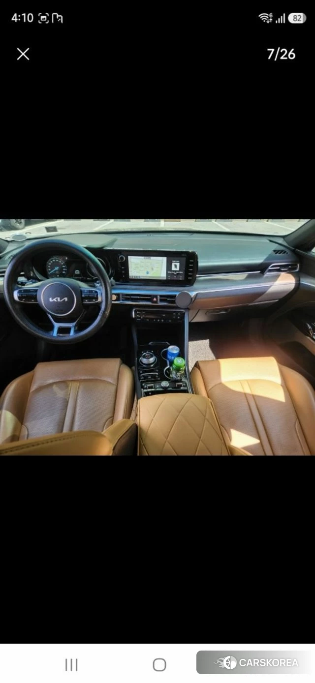 Kia K5 3rd generation 2021 Серый из Кореи, фото 5