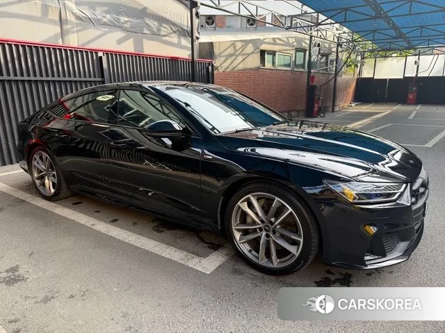 Audi A7 (4K) 2022 Черный из Кореи, фото 5