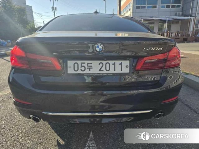 BMW 5 Series (G30) 2018 Черный из Кореи, фото 5