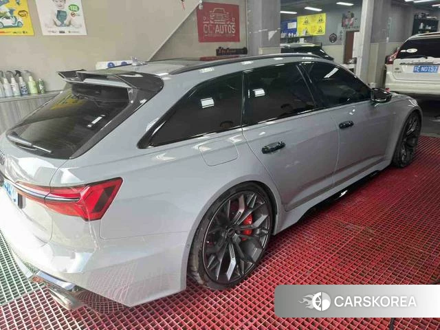 Audi RS 6 2023 Серебристо-серый из Китая, фото 5