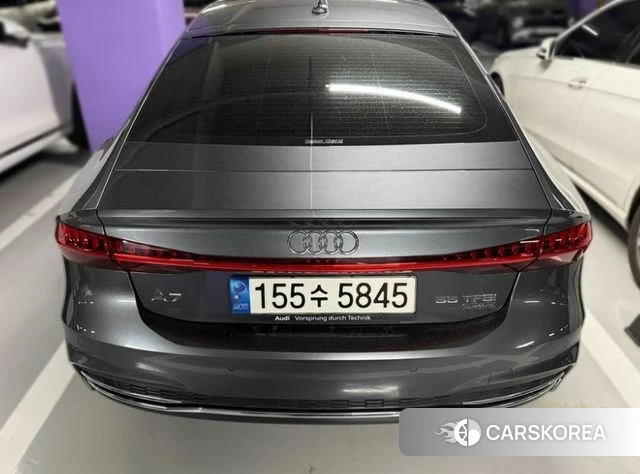Audi A7 (4K) 2021 Серый из Кореи, фото 5