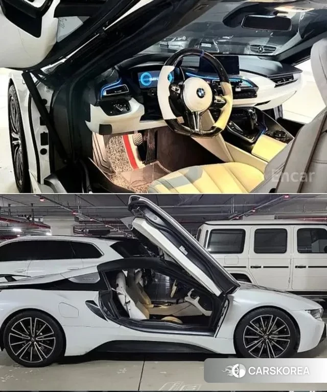 BMW i8 2019 Белый из Кореи, фото 5