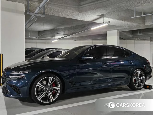 Genesis The New G70 2020 Синий нефрит из Кореи, фото 5