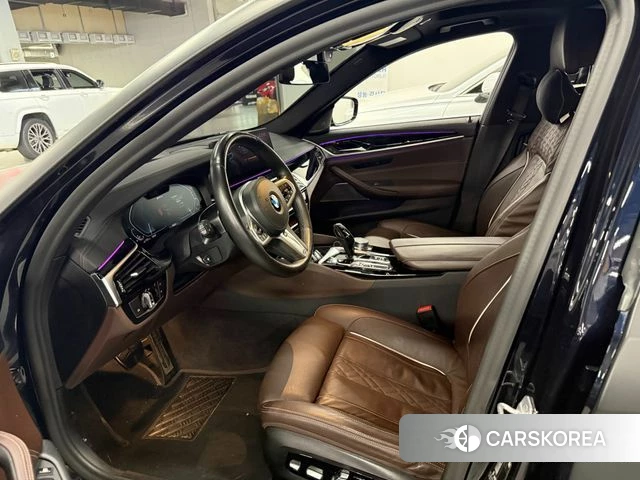 BMW 5 Series (G30) 2021 Черный из Кореи, фото 5