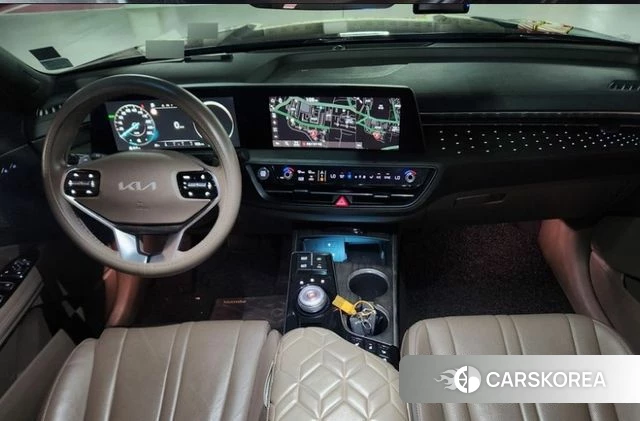 Kia K8 Hybrid 2022 Черный из Кореи, фото 5