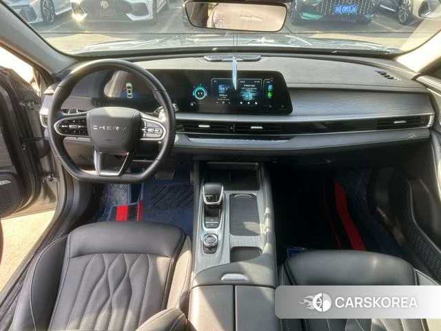 Chery Arrizo 8 2024 Темно-серый из Китая, фото 6