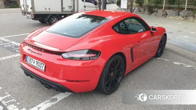 Porsche 718 Cayman 2021 Красный из Кореи, фото 5