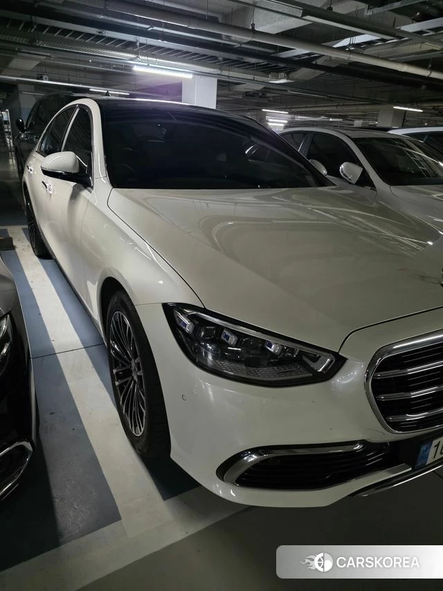 Mercedes-Benz S-Class W223 2022 Жемчужный цвет из Кореи, фото 5