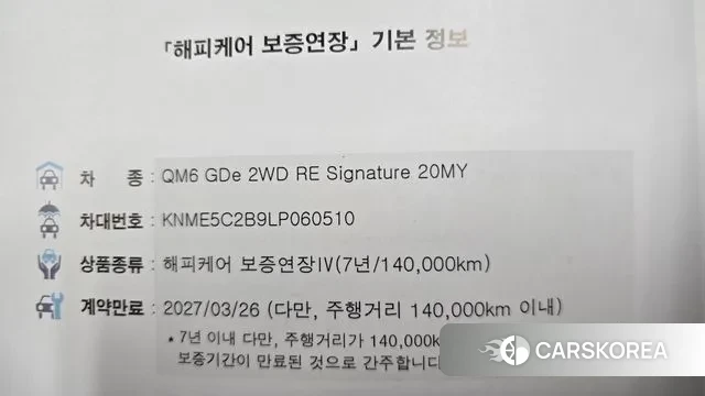 Renault Korea (Samsung) The New QM6 id 3362471 из Кореи 15