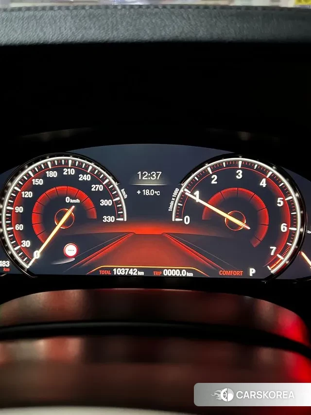 BMW 5 Series (G30) 2018 Синий из Кореи, фото 5