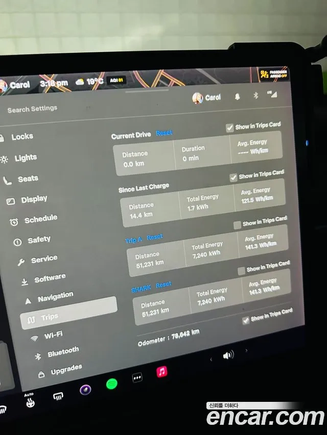 Tesla Model Y 2021 Красный из Кореи, фото 5