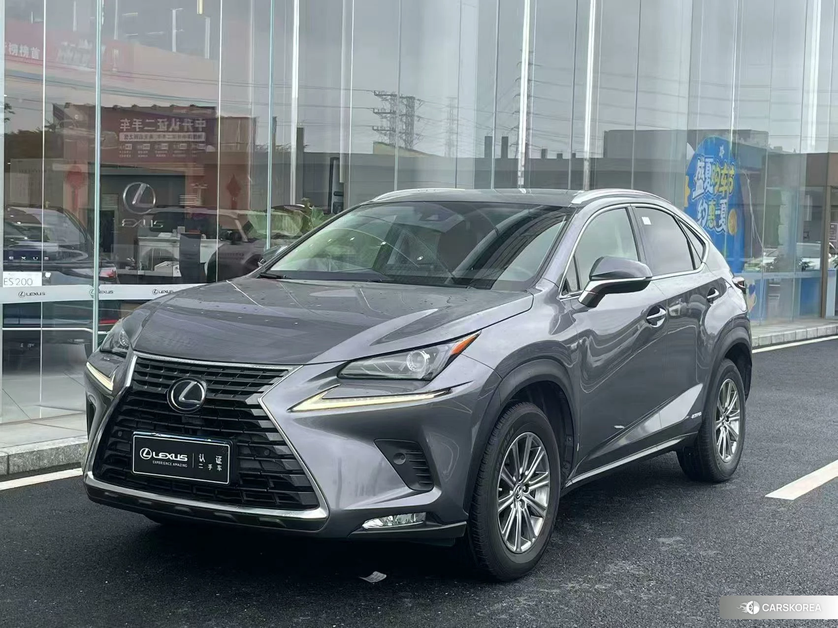 Lexus NX 2019 Серебристо-серый из Китая, фото 5