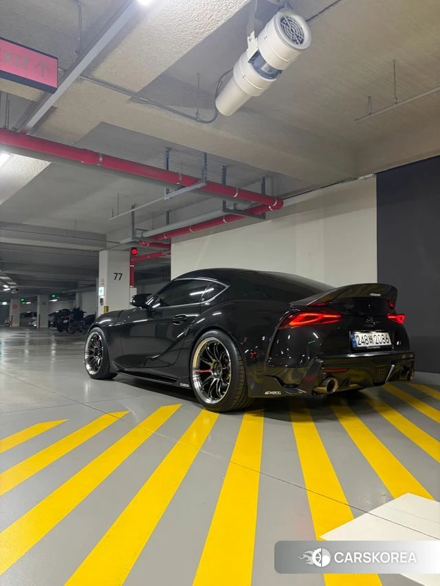 Toyota Supra 5th Generation 2022 Черный из Кореи, фото 5