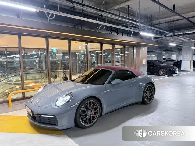 Porsche 911(992) 2024 Серебристо-серый из Кореи, фото 5