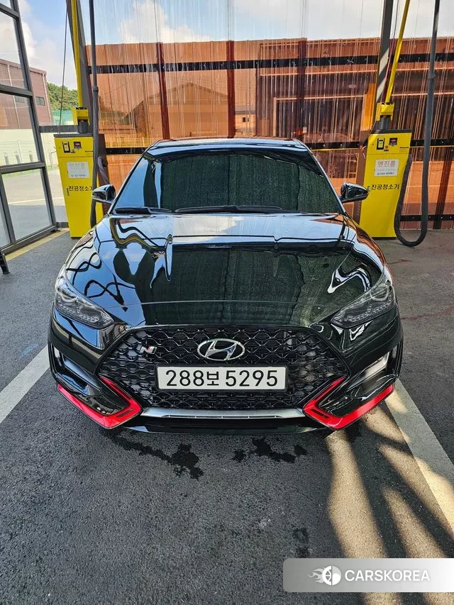 Hyundai Veloster (JS) 2018 Черный из Кореи, фото 5