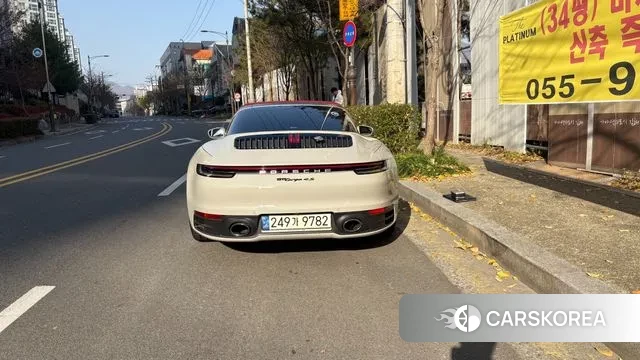 Porsche 911(992) 2021 Белый из Кореи, фото 5
