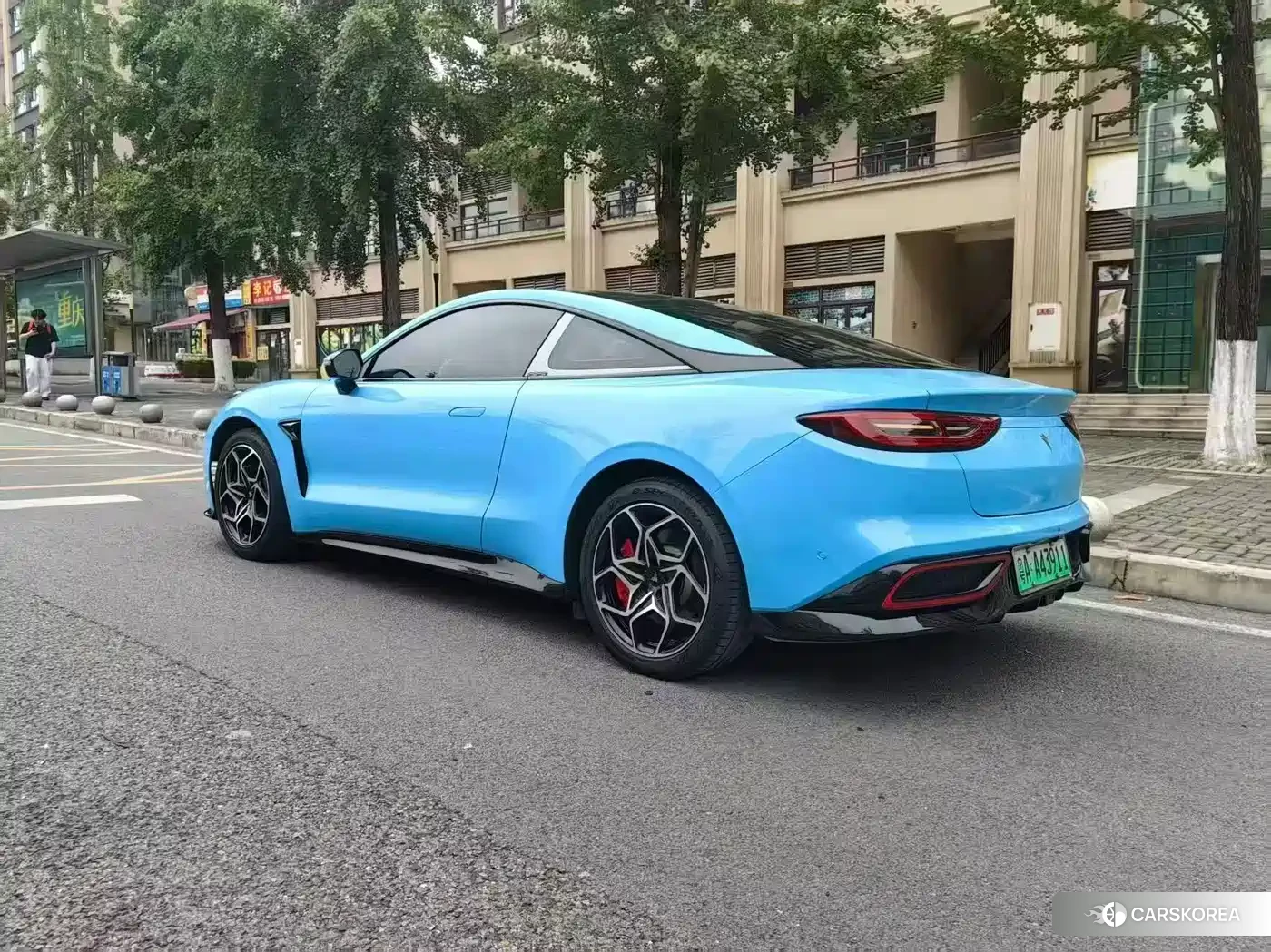 Nezha Automobile Nezha GT 2023 Синий из Китая, фото 5
