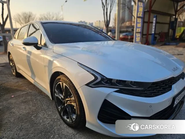 Kia K5 3rd generation 2022 Белый из Кореи, фото 5