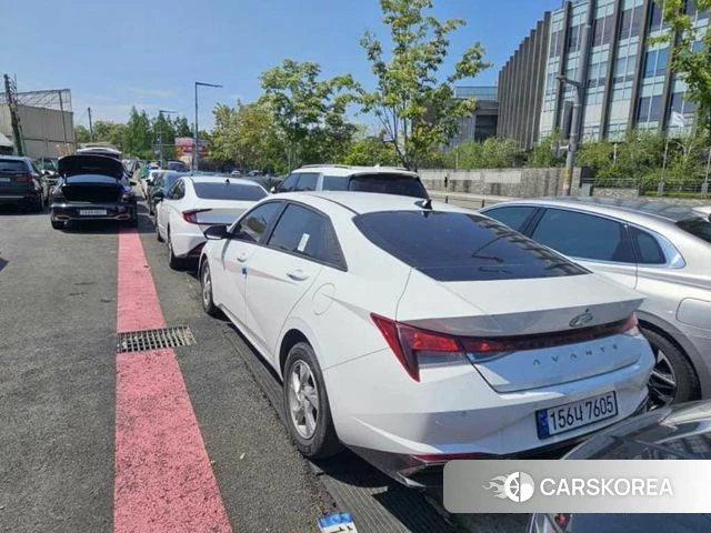 Hyundai Avante (CN7) 2021 Белый из Кореи, фото 6