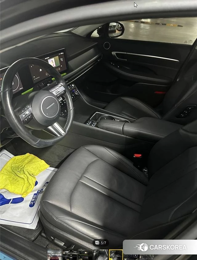 Hyundai Sonata D Edge (DN8) 2023 Черный из Кореи, фото 6