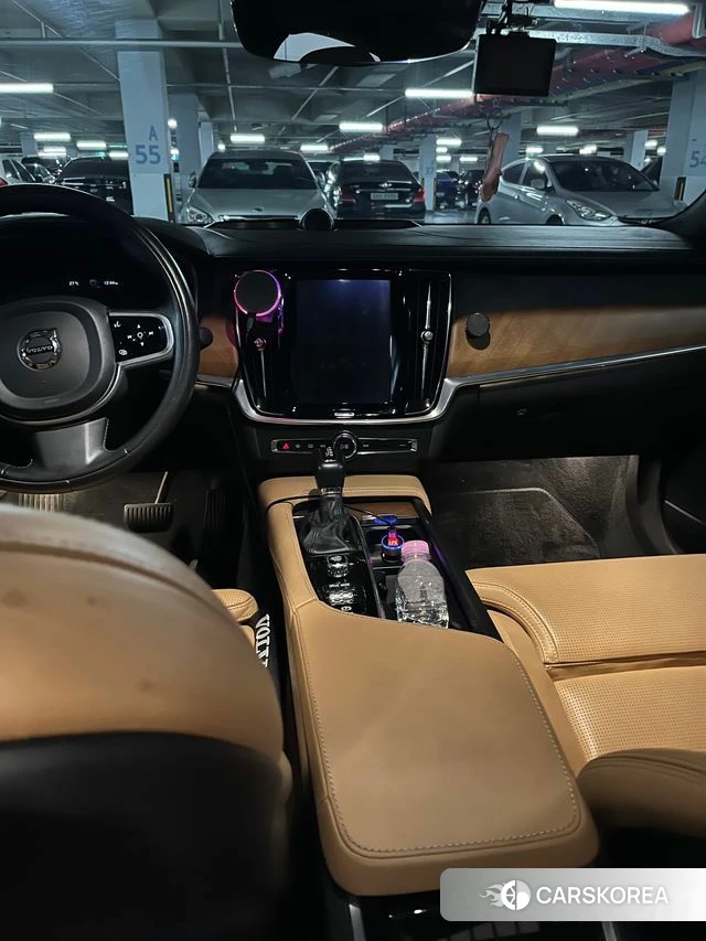 Volvo S90 2018 Серый из Кореи, фото 5
