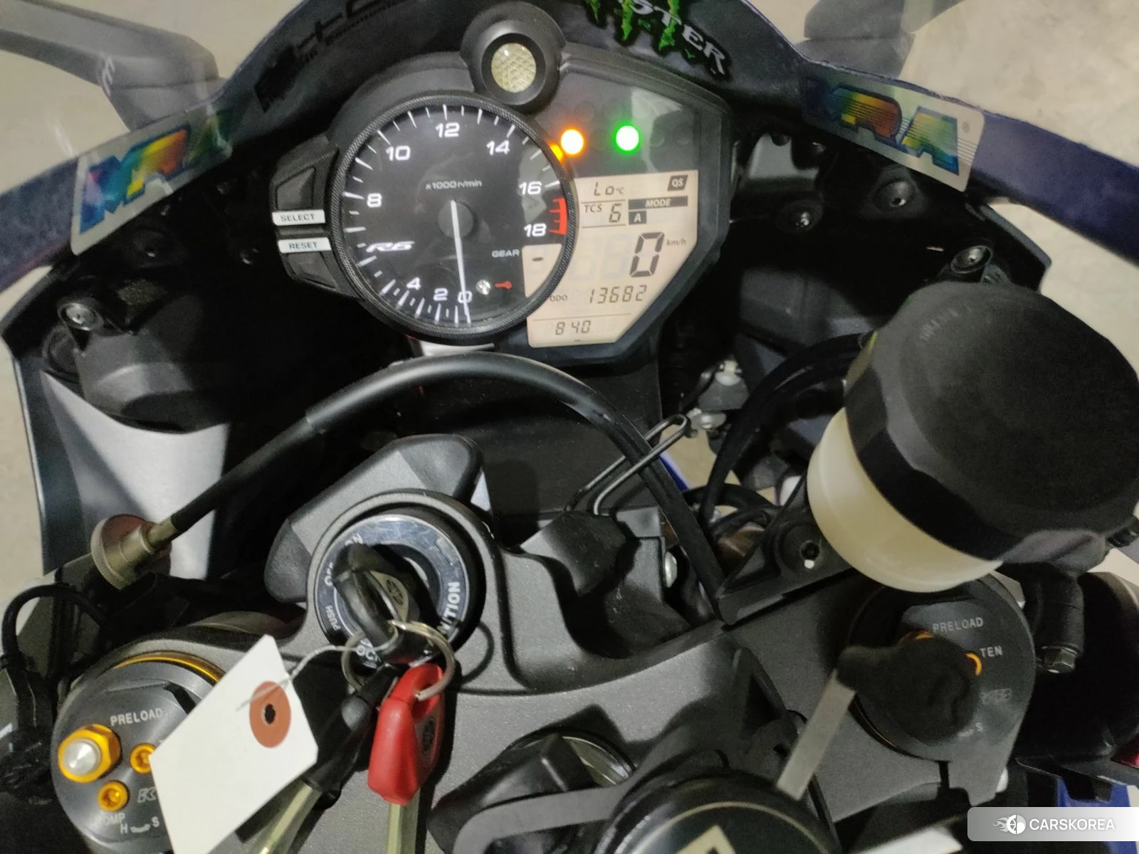 Проданный Yamaha YZF-R6 2017 из Японии, фото 5
