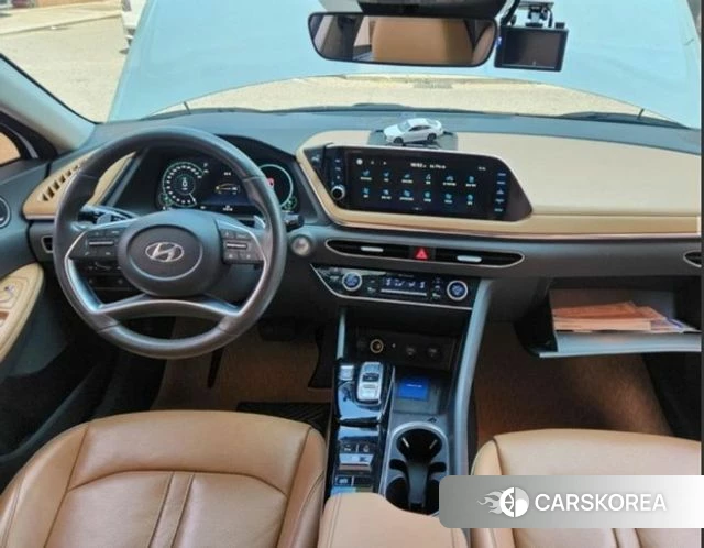 Hyundai Sonata Hybrid (DN8) 2020 Белый из Кореи, фото 5