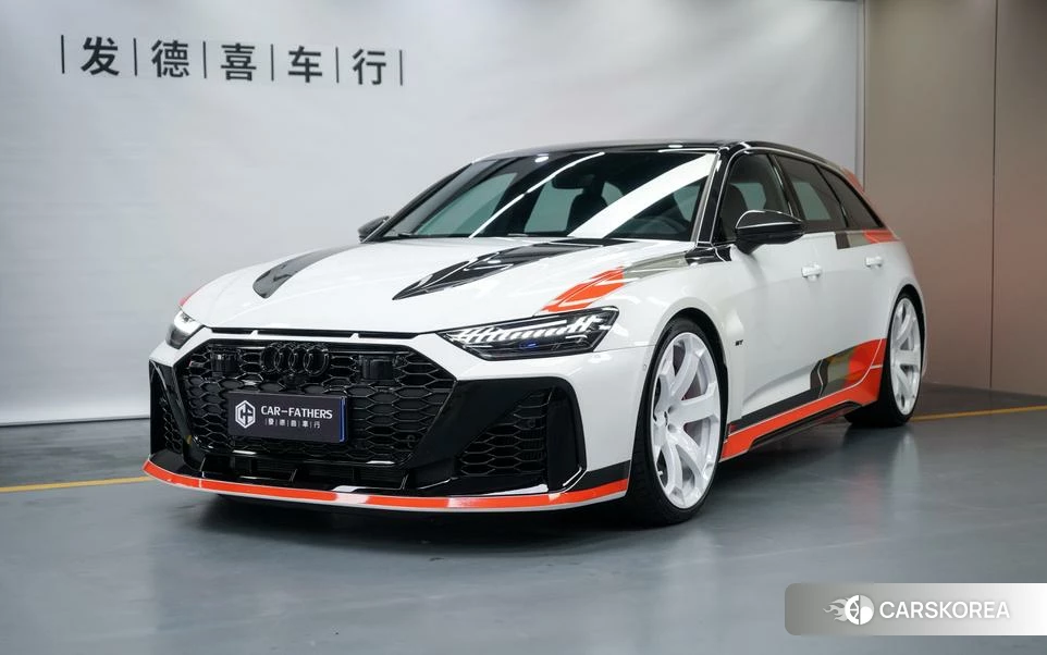 Audi RS 6 2025 Белый из Китая, фото 6